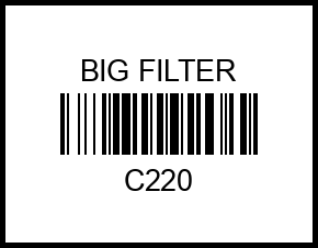 Фильтр масляный C-220 c220 big%20filter – купить в Омске. Цены, характеристики, фото в интернет-магазине autotoot.ru