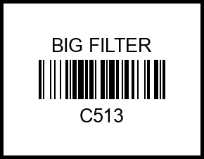 Фильтр масляный C-513 c513 big%20filter – купить в Омске. Цены, характеристики, фото в интернет-магазине autotoot.ru
