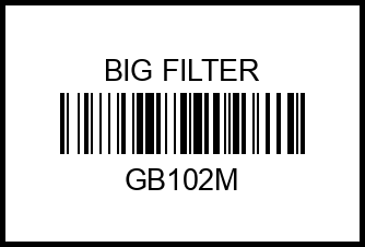 Фильтр масляный (модернизированный) GB-102M gb102m big%20filter – купить в Омске. Цены, характеристики, фото в интернет-магазине autotoot.ru