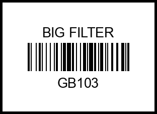 Фильтр масляный GB-103 gb103 big%20filter – купить в Омске. Цены, характеристики, фото в интернет-магазине autotoot.ru