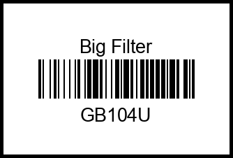 Фильтр масляный gb104u big%20filter – купить в Омске. Цены, характеристики, фото в интернет-магазине autotoot.ru