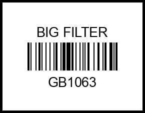 Фильтр масляный GB-1063 gb1063 big%20filter – купить в Омске. Цены, характеристики, фото в интернет-магазине autotoot.ru