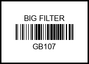 Фильтр масляный GB-107 gb107 big%20filter – купить в Омске. Цены, характеристики, фото в интернет-магазине autotoot.ru