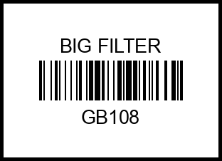 Фильтр масляный GB-108 gb108 big%20filter – купить в Омске. Цены, характеристики, фото в интернет-магазине autotoot.ru