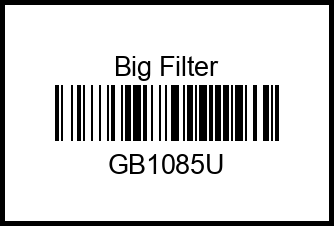 Фильтр масляный gb1085u big%20filter – купить в Омске. Цены, характеристики, фото в интернет-магазине autotoot.ru