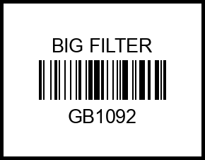 Фильтр масляный GB-1092 gb1092 big%20filter – купить в Омске. Цены, характеристики, фото в интернет-магазине autotoot.ru