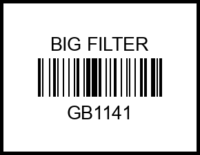 Фильтр масляный GB-1141 gb1141 big%20filter – купить в Омске. Цены, характеристики, фото в интернет-магазине autotoot.ru