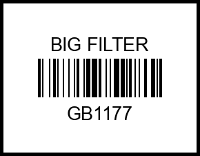 Фильтр масляный подходит MAN F2000 + F2000 Evolution 94-, TGA 00-07 GB-1177 gb1177 big%20filter – купить в Омске. Цены, характеристики, фото в интернет-магазине autotoot.ru