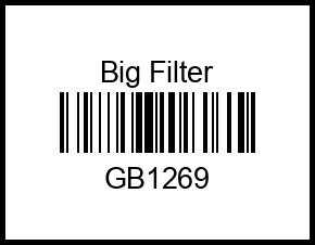 Фильтр масляный gb1269 big%20filter – купить в Омске. Цены, характеристики, фото в интернет-магазине autotoot.ru