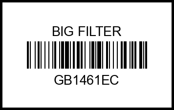Фильтр масляный подходит BMW E60, 61, 63, X5 3.5-4.8i 01- GB-1461EC gb1461ec big%20filter – купить в Омске. Цены, характеристики, фото в интернет-магазине autotoot.ru