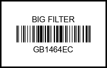 Фильтр масляный GB-1464EC gb1464ec big%20filter – купить в Омске. Цены, характеристики, фото в интернет-магазине autotoot.ru