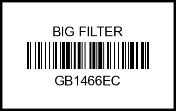 Вставка масляная BIG GB-1466EC gb1466ec big%20filter – купить в Омске. Цены, характеристики, фото в интернет-магазине autotoot.ru