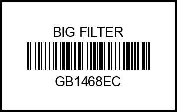 Фильтр масляный GB-1468EC gb1468ec big%20filter – купить в Омске. Цены, характеристики, фото в интернет-магазине autotoot.ru