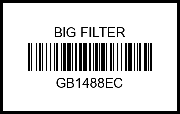 Фильтр масляный (вставка) GB-1488EC gb1488ec big%20filter – купить в Омске. Цены, характеристики, фото в интернет-магазине autotoot.ru