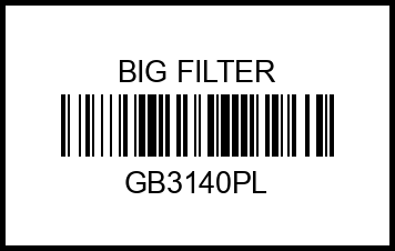 Фильтр топливный (пласт. корпус) GB-3140PL gb3140pl big%20filter – купить в Омске. Цены, характеристики, фото в интернет-магазине autotoot.ru