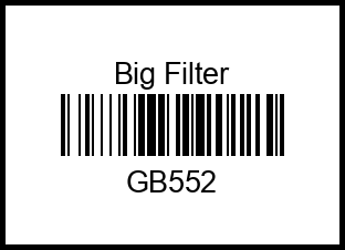 Фильтр воздушный gb552 big%20filter – купить в Омске. Цены, характеристики, фото в интернет-магазине autotoot.ru
