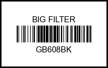 Фильтр дизельный gb608bk big%20filter – купить в Омске. Цены, характеристики, фото в интернет-магазине autotoot.ru
