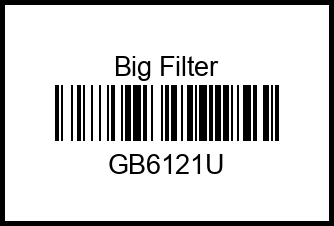 Фильтр топливный gb6121u big%20filter – купить в Омске. Цены, характеристики, фото в интернет-магазине autotoot.ru