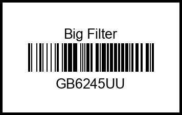 Фильтр топливный gb6245uu big%20filter – купить в Омске. Цены, характеристики, фото в интернет-магазине autotoot.ru