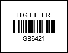 OPEL Astra G H 1.7-2.2 DTI, Vectra B C, SAAB 97- gb6421 big%20filter – купить в Омске. Цены, характеристики, фото в интернет-магазине autotoot.ru