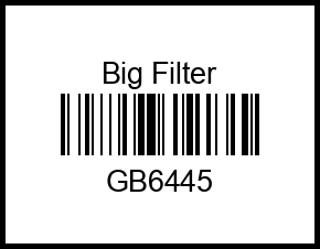 Фильтр топливный gb6445 big%20filter – купить в Омске. Цены, характеристики, фото в интернет-магазине autotoot.ru