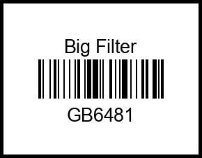 Фильтр топливный gb6481 big%20filter – купить в Омске. Цены, характеристики, фото в интернет-магазине autotoot.ru
