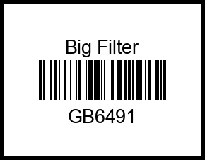 Фильтр топливный gb6491 big%20filter – купить в Омске. Цены, характеристики, фото в интернет-магазине autotoot.ru