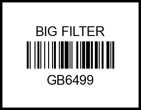 HYUNDAI Palisade (LX2), Santa Fe (TM) (2.0 CRDi D4HA, 2.2 CRDi D4HB) gb6499 big%20filter – купить в Омске. Цены, характеристики, фото в интернет-магазине autotoot.ru