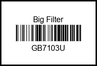 Фильтр осушителя gb7103u big%20filter – купить в Омске. Цены, характеристики, фото в интернет-магазине autotoot.ru