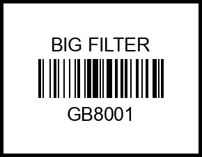 Фильтр воздушный GB-8001 gb8001 big%20filter – купить в Омске. Цены, характеристики, фото в интернет-магазине autotoot.ru