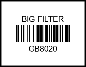 Фильтр воздушный GB-8020 gb8020 big%20filter – купить в Омске. Цены, характеристики, фото в интернет-магазине autotoot.ru