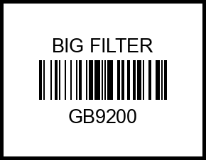 MAN TGA, TGS, TGX 2007 - gb9200 big%20filter – купить в Омске. Цены, характеристики, фото в интернет-магазине autotoot.ru