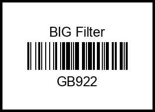 Фильтр Воздушный gb922 big%20filter – купить в Омске. Цены, характеристики, фото в интернет-магазине autotoot.ru