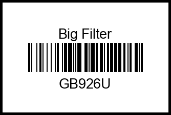 Фильтр воздушный gb926u big%20filter – купить в Омске. Цены, характеристики, фото в интернет-магазине autotoot.ru