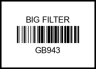 Фильтр воздушный GB-943 gb943 big%20filter – купить в Омске. Цены, характеристики, фото в интернет-магазине autotoot.ru