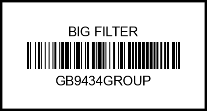 Фильтр воздушный GB-9434(GROUP) gb9434group big%20filter – купить в Омске. Цены, характеристики, фото в интернет-магазине autotoot.ru