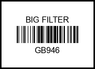 Фильтр воздушный GB-946 gb946 big%20filter – купить в Омске. Цены, характеристики, фото в интернет-магазине autotoot.ru