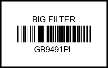Фильтр воздушный GB-9491PL gb9491pl big%20filter – купить в Омске. Цены, характеристики, фото в интернет-магазине autotoot.ru
