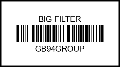 Фильтр воздушный [груп.упак.] gb94group big%20filter – купить в Омске. Цены, характеристики, фото в интернет-магазине autotoot.ru