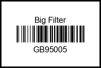 Фильтр воздушный gb95005 big%20filter – купить в Омске. Цены, характеристики, фото в интернет-магазине autotoot.ru