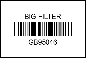 CITROEN, FIAT, MITSUBISHI, PEUGEOT, TOYOTA gb95046 big%20filter – купить в Омске. Цены, характеристики, фото в интернет-магазине autotoot.ru