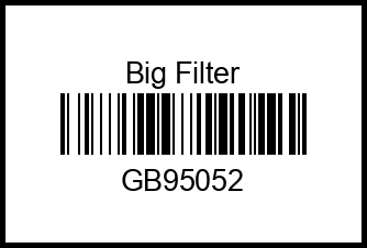 Фильтр воздушный gb95052 big%20filter – купить в Омске. Цены, характеристики, фото в интернет-магазине autotoot.ru