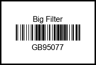 Фильтр воздушный gb95077 big%20filter – купить в Омске. Цены, характеристики, фото в интернет-магазине autotoot.ru