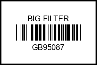 Фильтр воздушный NISSAN Cube, Juke, Micra III, NV200, Note,Tiida, RENAULT Clio III GB-95087 gb95087 big%20filter – купить в Омске. Цены, характеристики, фото в интернет-магазине autotoot.ru