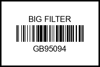 Фильтр воздушный GB-95094 gb95094 big%20filter – купить в Омске. Цены, характеристики, фото в интернет-магазине autotoot.ru