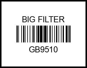 Фильтр воздушный GB-9510 gb9510 big%20filter – купить в Омске. Цены, характеристики, фото в интернет-магазине autotoot.ru