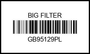 Фильтр воздушный GB-95129PL gb95129pl big%20filter – купить в Омске. Цены, характеристики, фото в интернет-магазине autotoot.ru