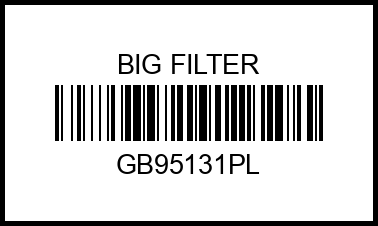 Фильтр воздушный GB-95131PL gb95131pl big%20filter – купить в Омске. Цены, характеристики, фото в интернет-магазине autotoot.ru