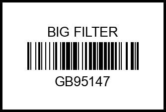 Фильтр воздушный GB-95147 gb95147 big%20filter – купить в Омске. Цены, характеристики, фото в интернет-магазине autotoot.ru