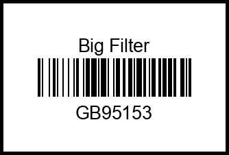 Фильтр воздушный gb95153 big%20filter – купить в Омске. Цены, характеристики, фото в интернет-магазине autotoot.ru